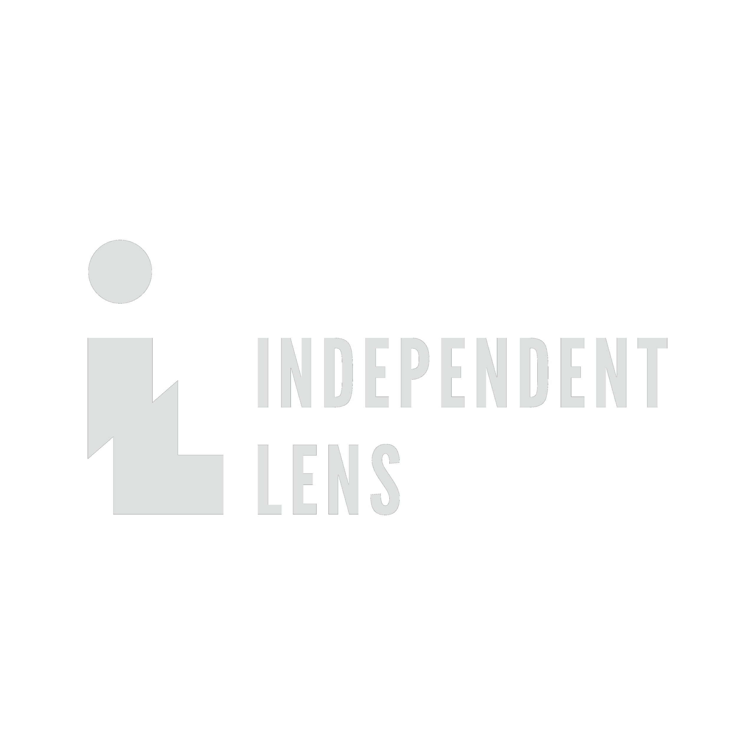 Independent Lens - white logo